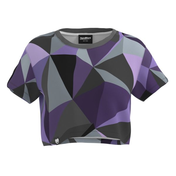 Cubes Space Crop Top Supply