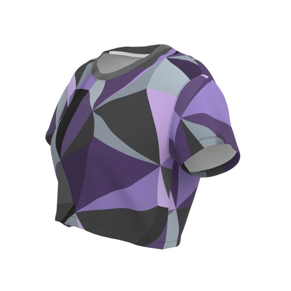 Cubes Space Crop Top Supply - Image 2